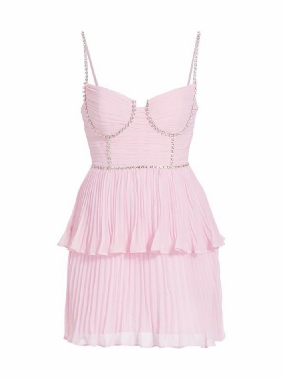 Self Portrait Tiered Mini Dress